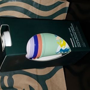 NWT Starbucks Set of 6 16 oz Reusable Hot Cups - Easter Edition Spring 2021